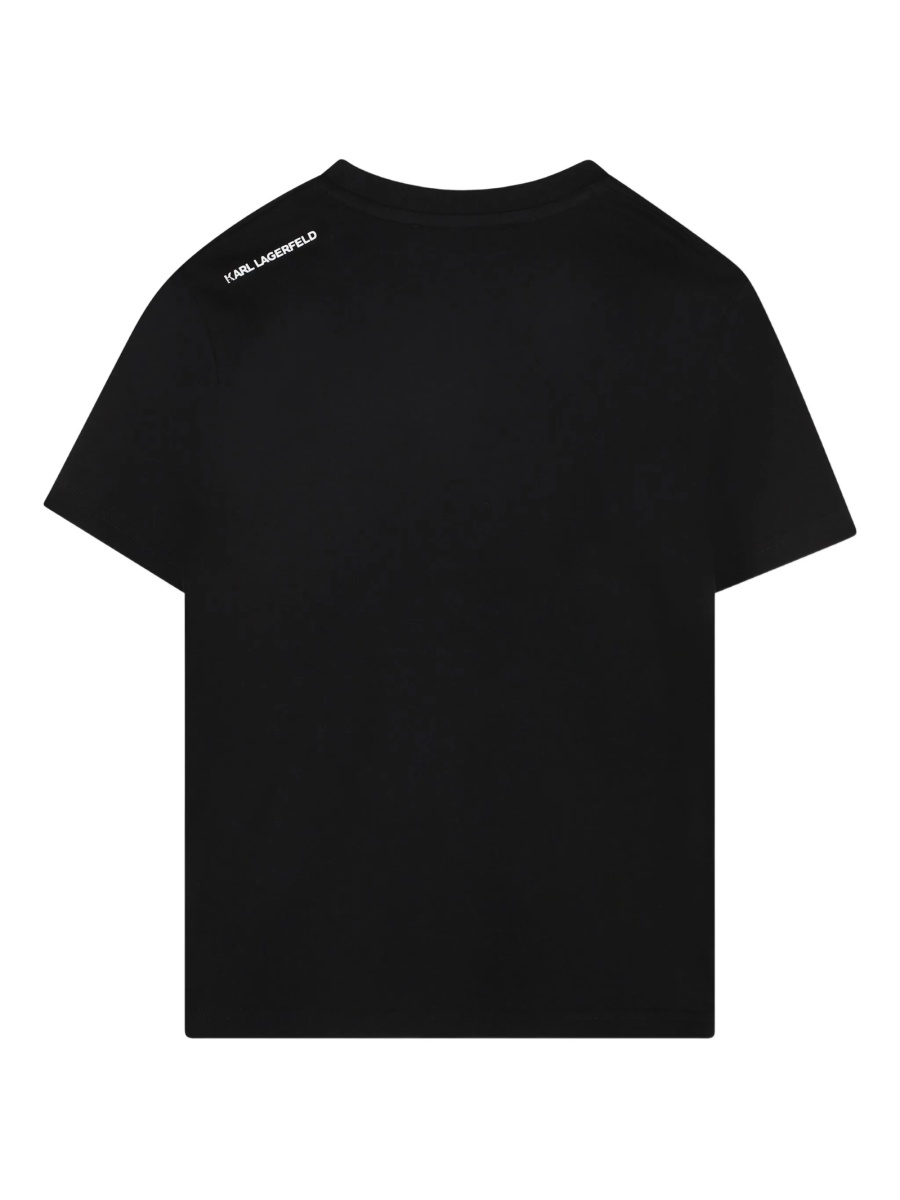 Tricou Karl Lagerfeld negru - Img 2