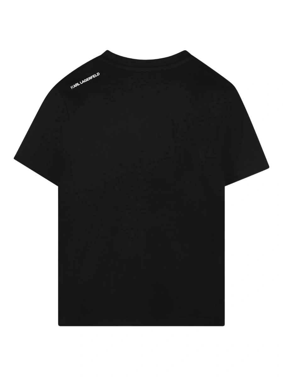 Tricou Karl Lagerfeld negru - Img 2