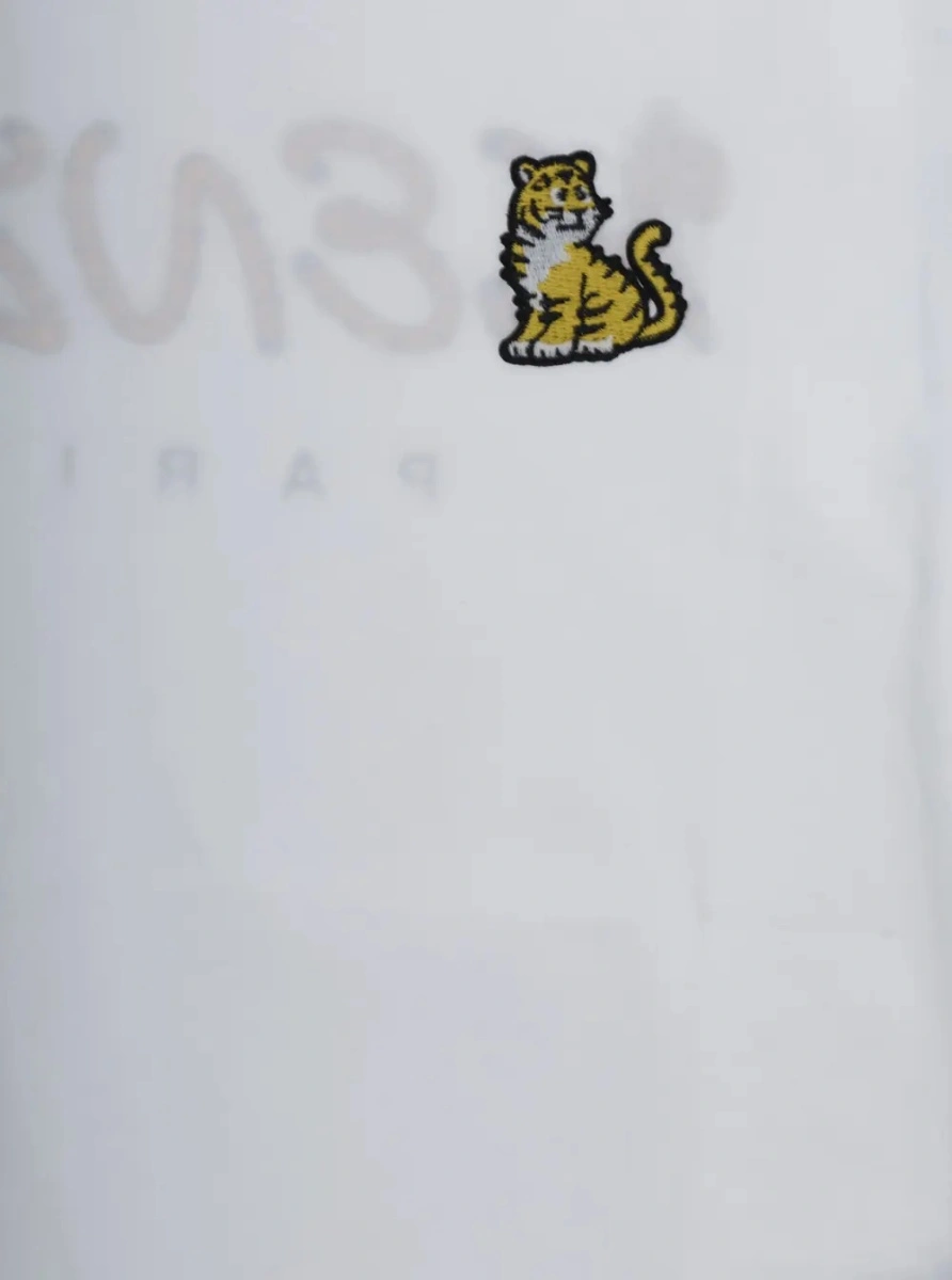 Tricou Kenzo alb din bumbac - Img 3