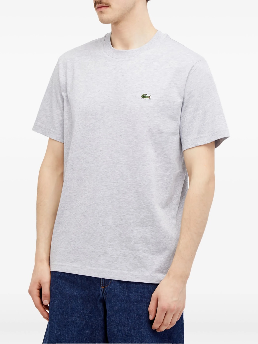 Tricou Lacoste gri - Img 3