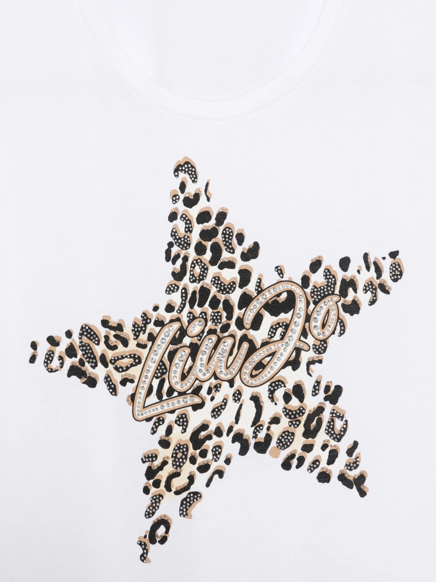 Tricou Liu Jo White alb - Img 3
