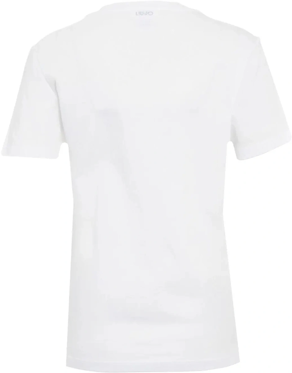 Tricou Liu Jo White alb - Img 3