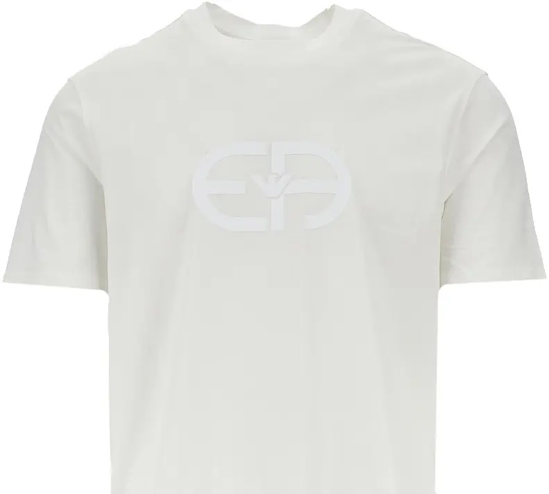 Tricou Logo print lyocell-blend T-shirt - Img 2