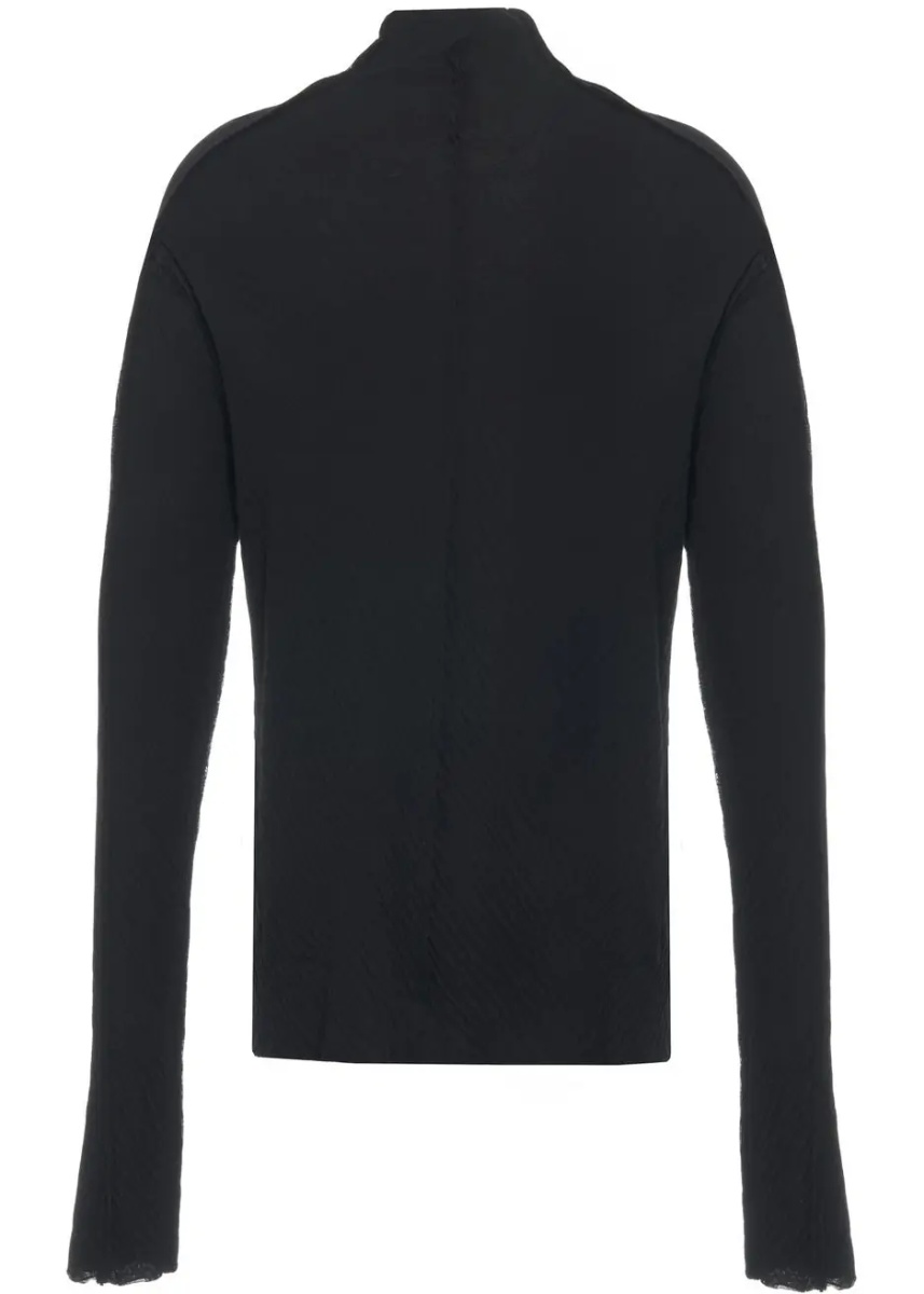 Tricou Long-sleeved shirt with seam details - Img 3