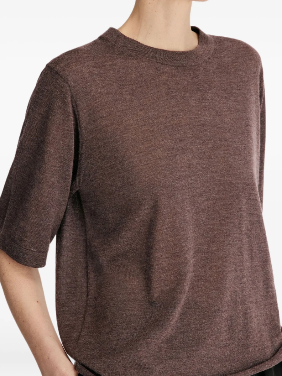 Tricou LOULOU DE SAISON maro - Img 5