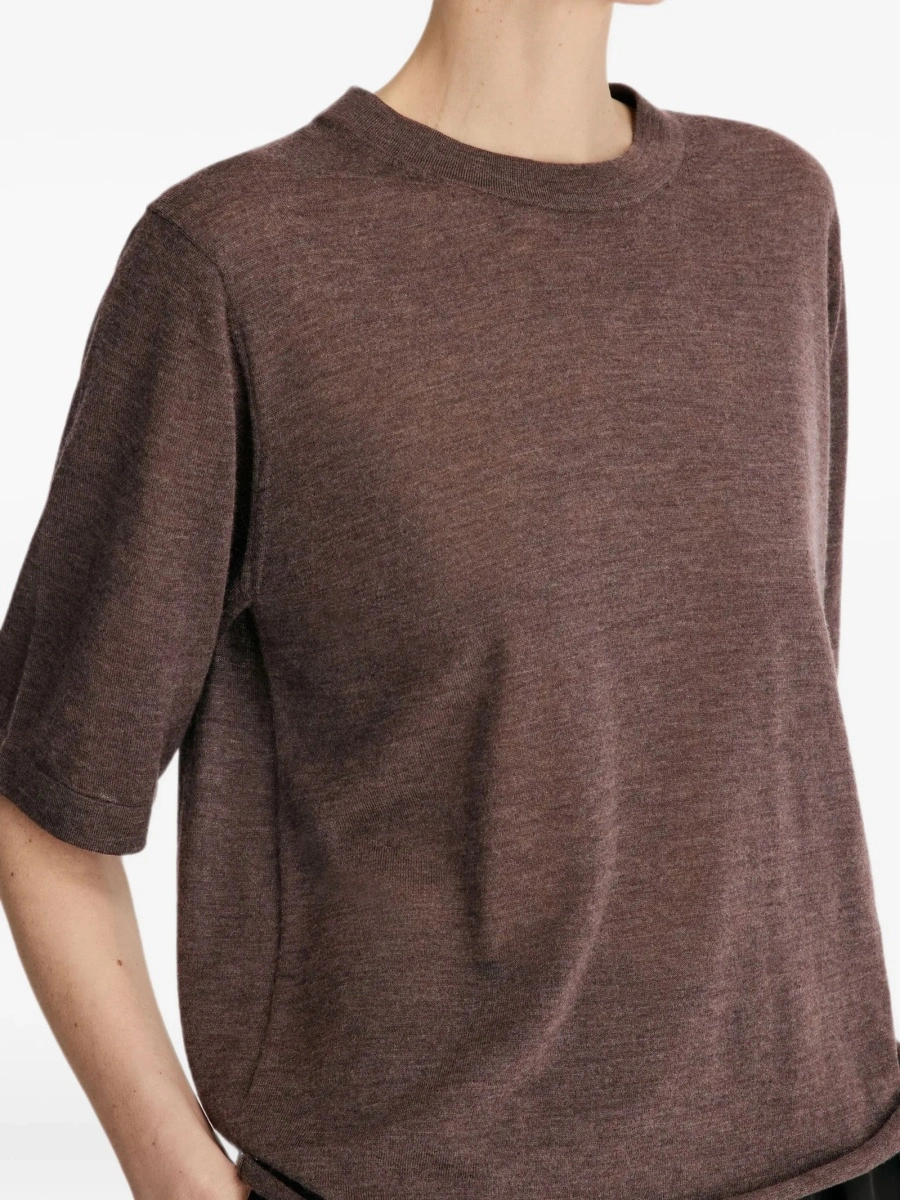 Tricou LOULOU DE SAISON maro - Img 5