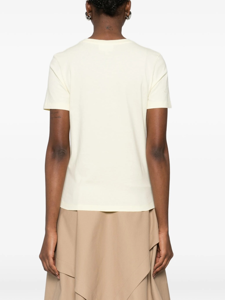 Tricou MAISON KITSUNÉ galben - Img 4
