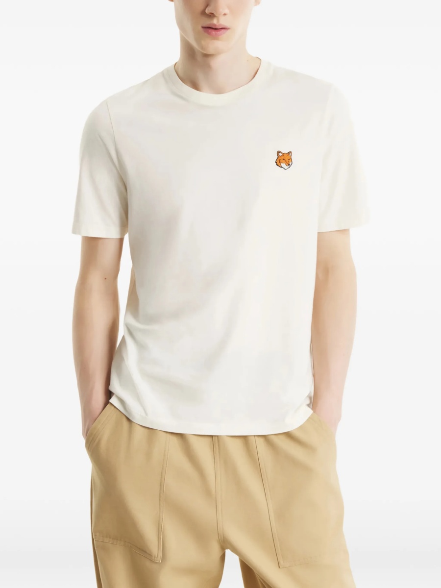 Tricou MAISON KITSUNÉ neutru - Img 3