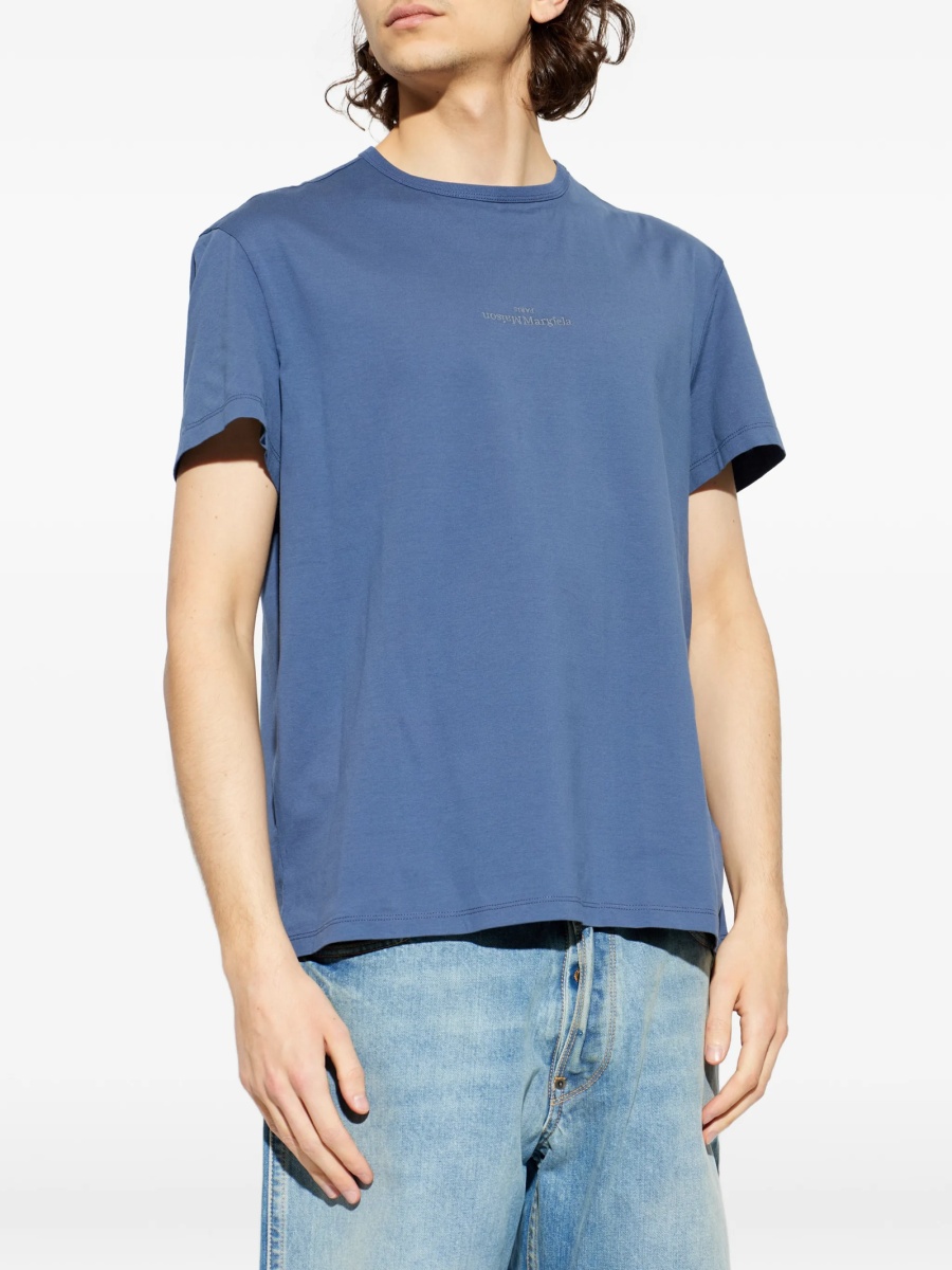 Tricou Maison Margiela albastru - Img 3