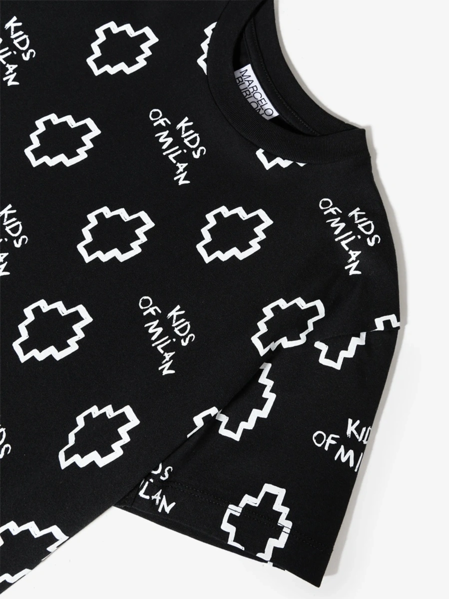 Tricou Marcelo Burlon negru - Img 3