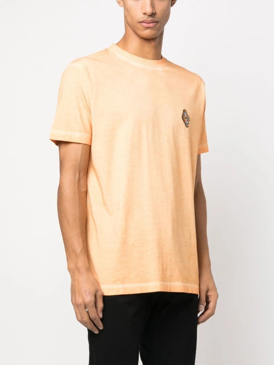 Tricou Marcelo Burlon portocaliu - Img 3