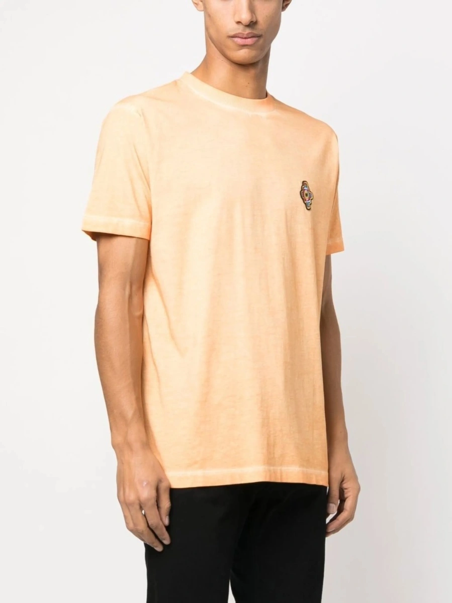 Tricou Marcelo Burlon portocaliu - Img 3