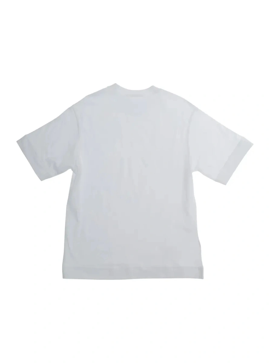 Tricou Marni alb din bumbac - Img 2