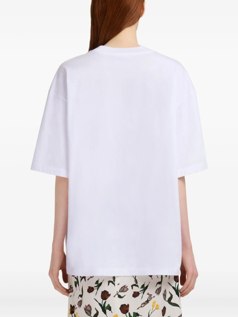 Tricou Marni alb - Img 4