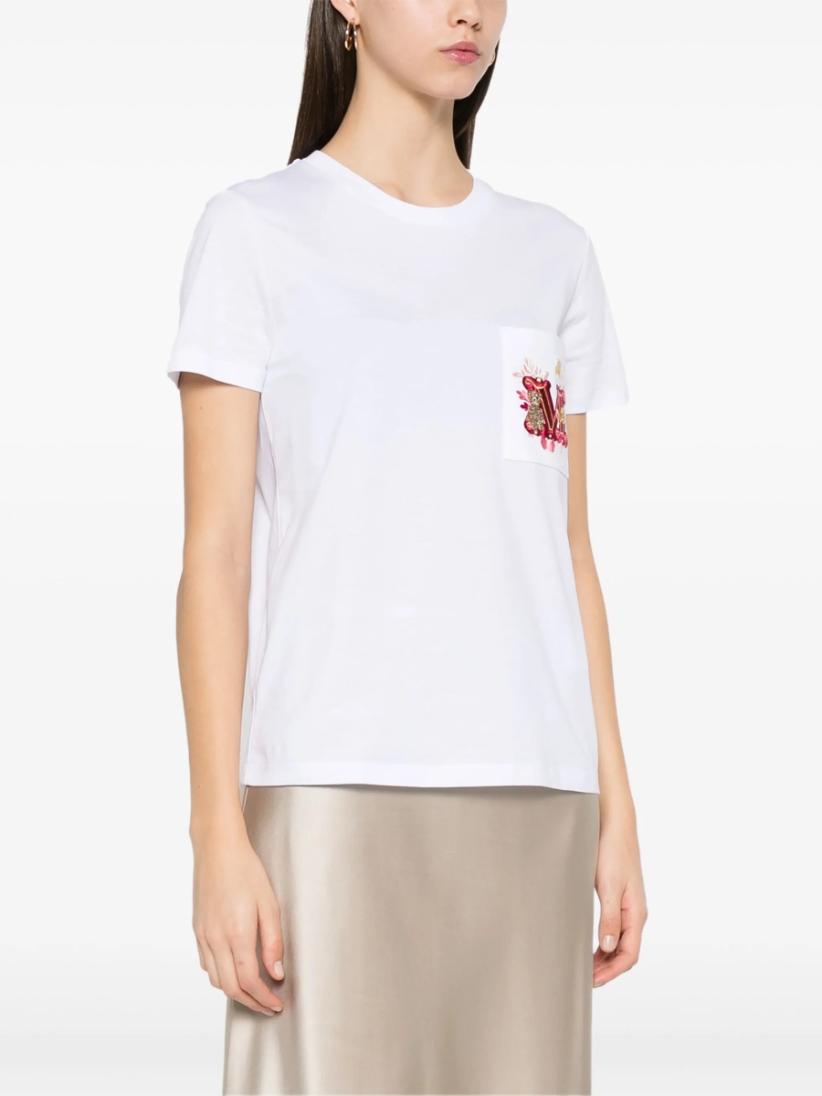Tricou Max Mara alb - Img 3