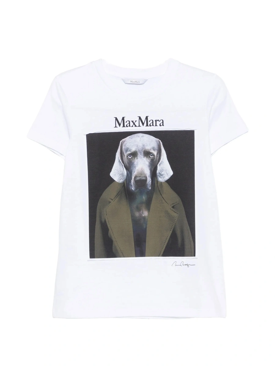 Tricou Max Mara alb - Img 9