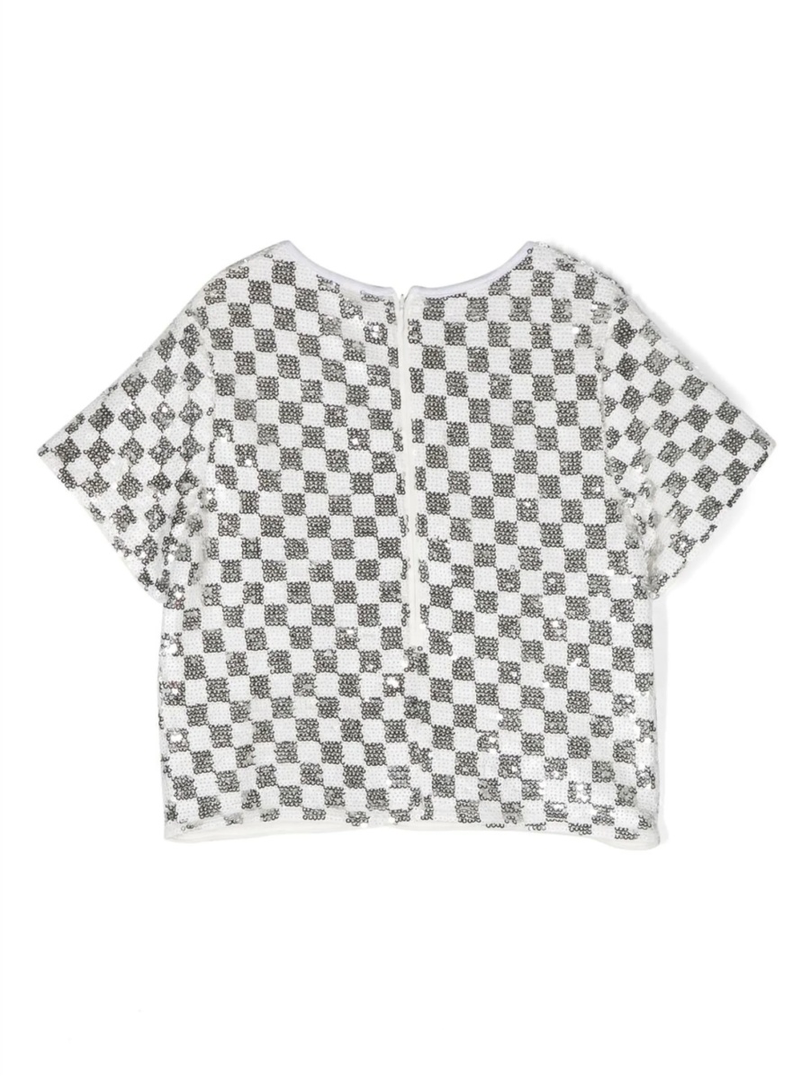 Tricou Michael Kors gri din polyester - Img 2