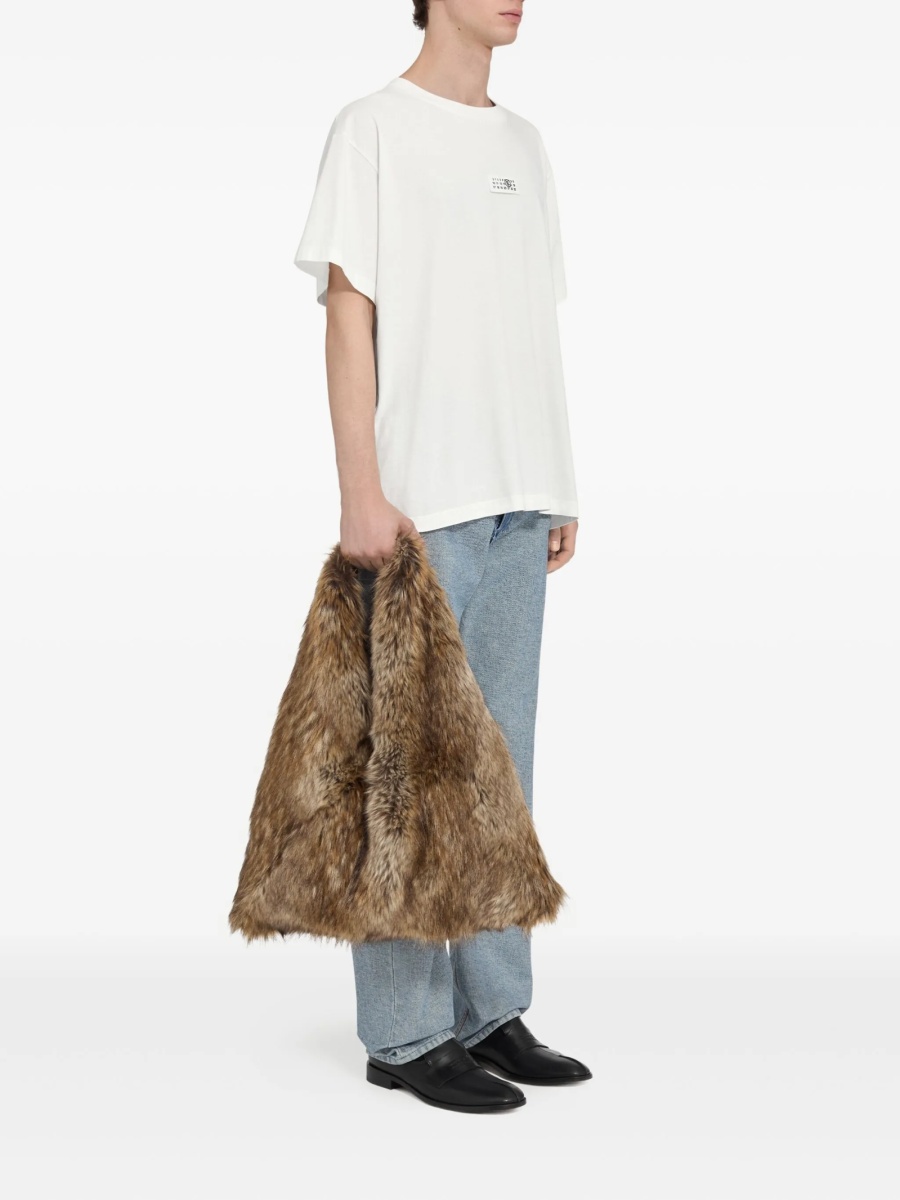 Tricou MM6 Maison Margiela alb - Img 3