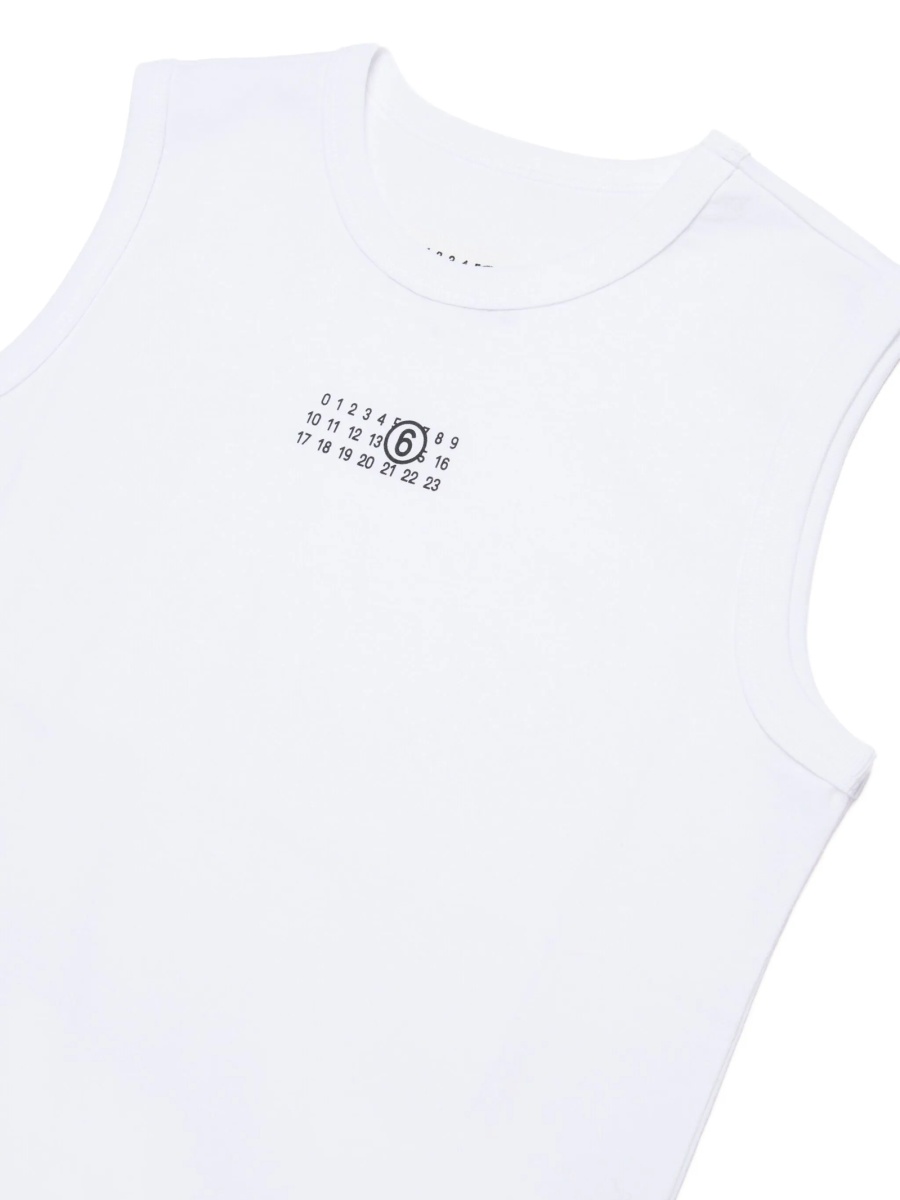 Tricou MM6 Maison Margiela alb - Img 3