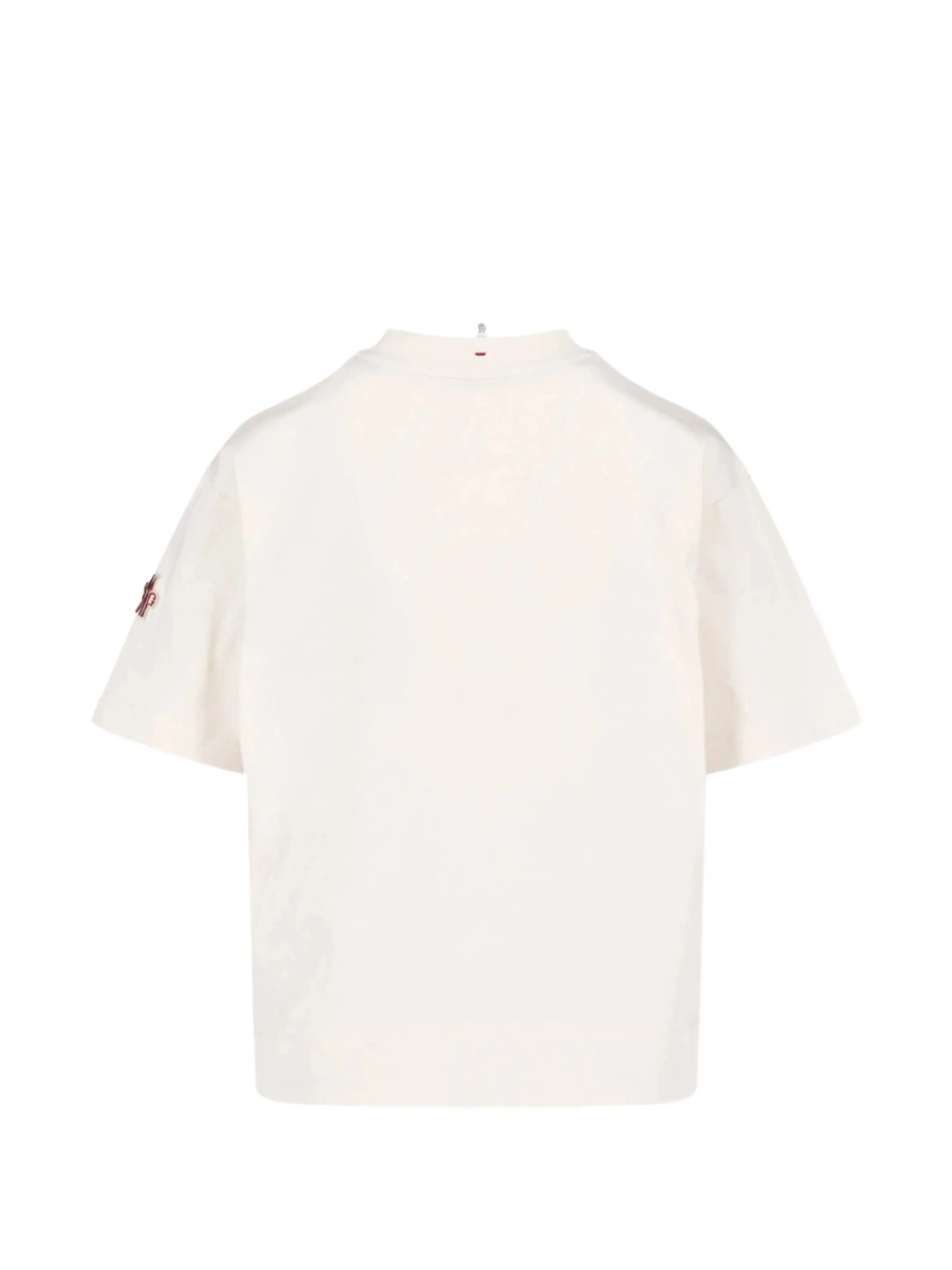 Tricou Moncler Grenoble alb - Img 2