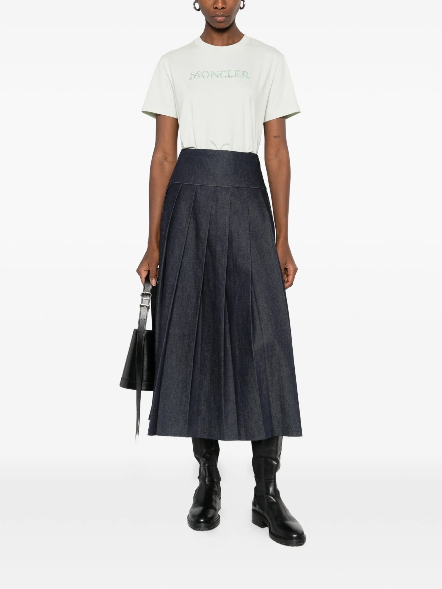 Tricou Moncler neutru din bumbac - Img 2