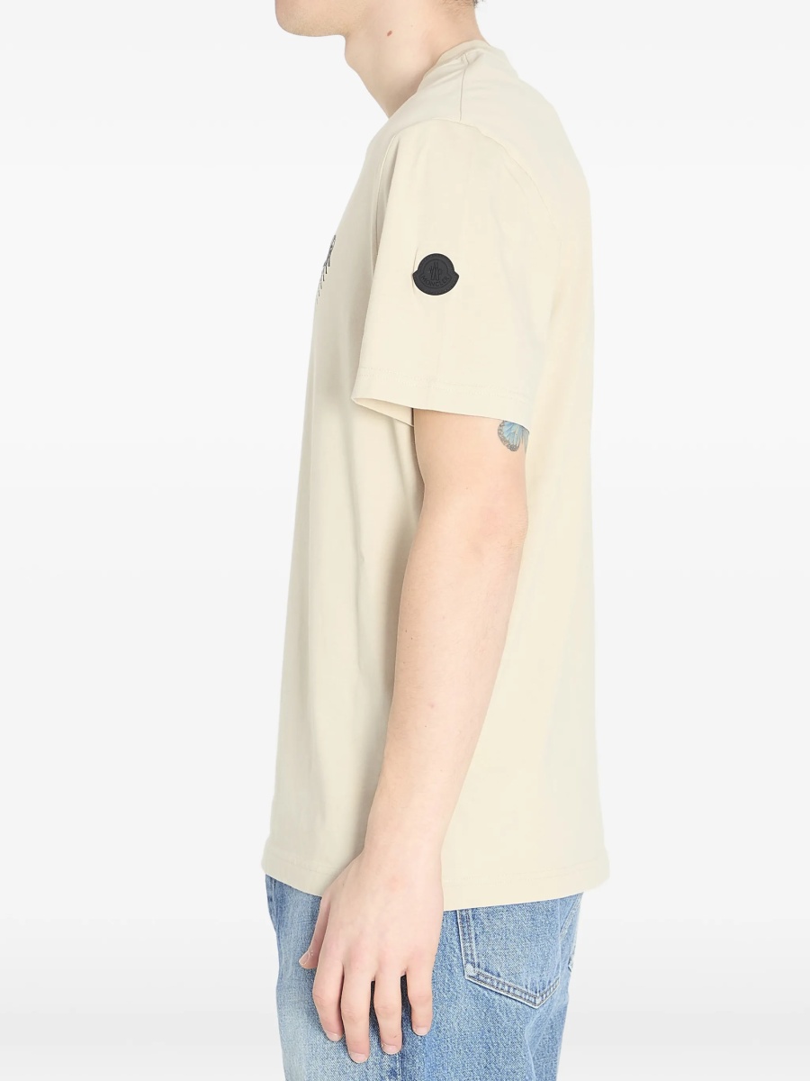 Tricou Moncler neutru - Img 4