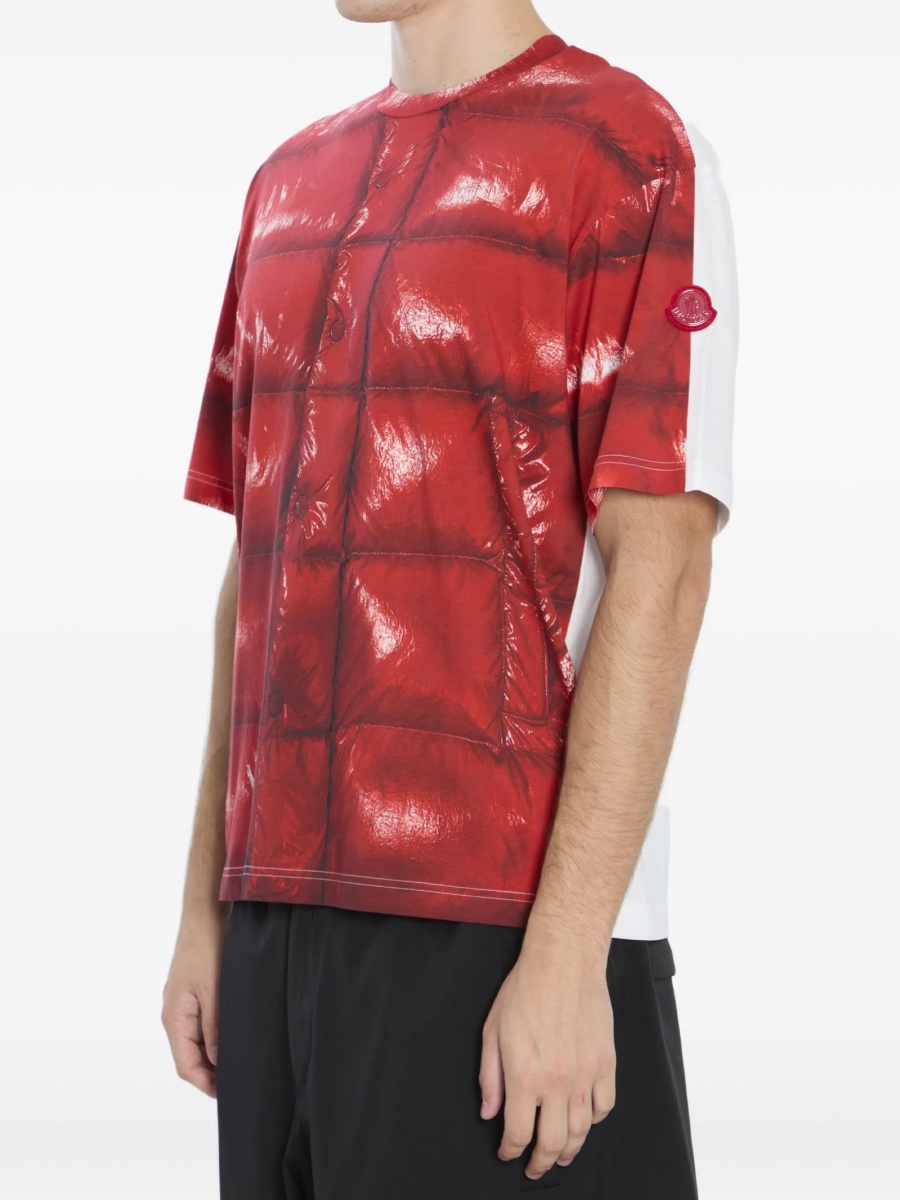 Tricou Moncler X Asap Rocky rosu - Img 2