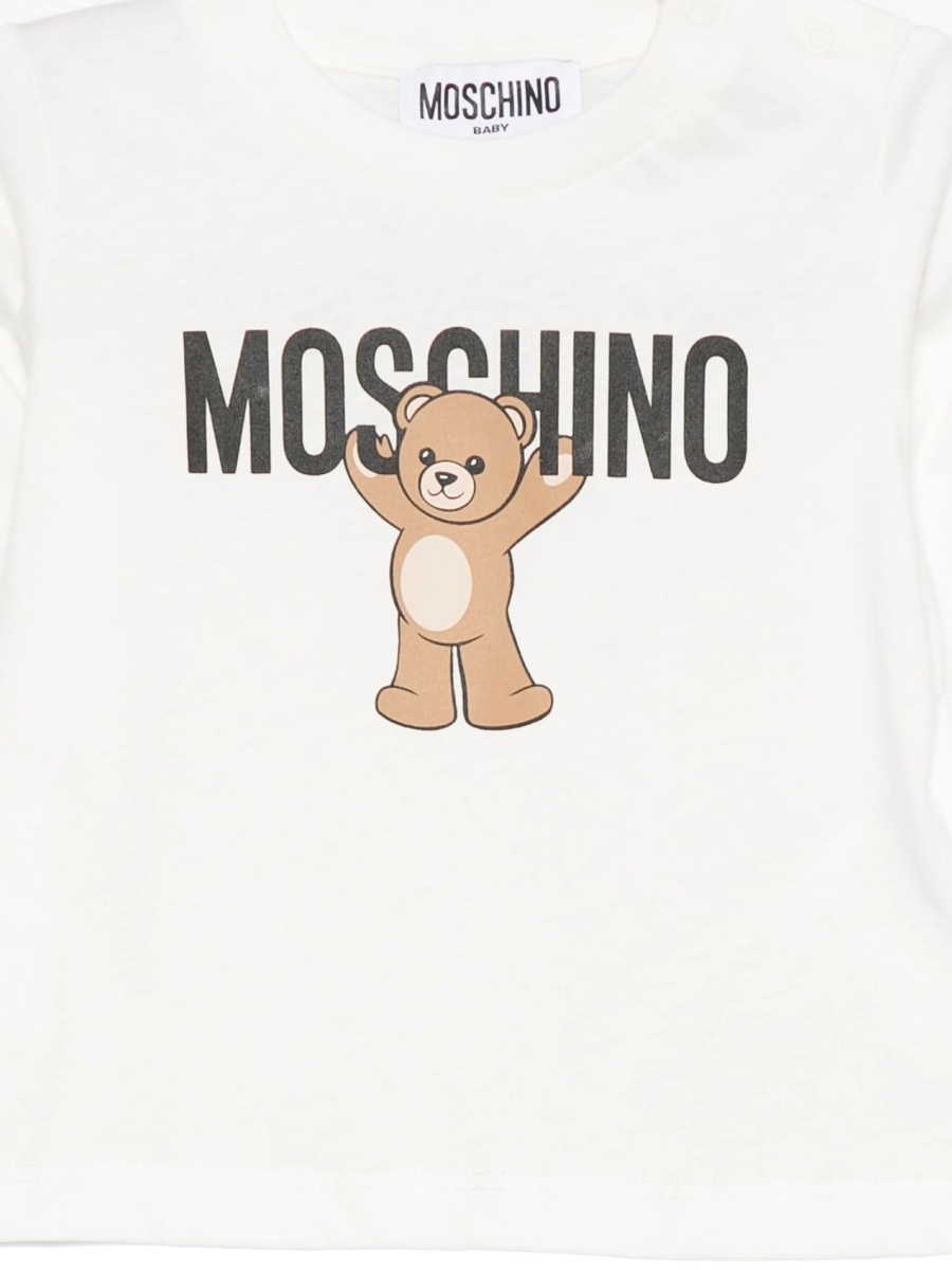 Tricou Moschino alb - Img 3