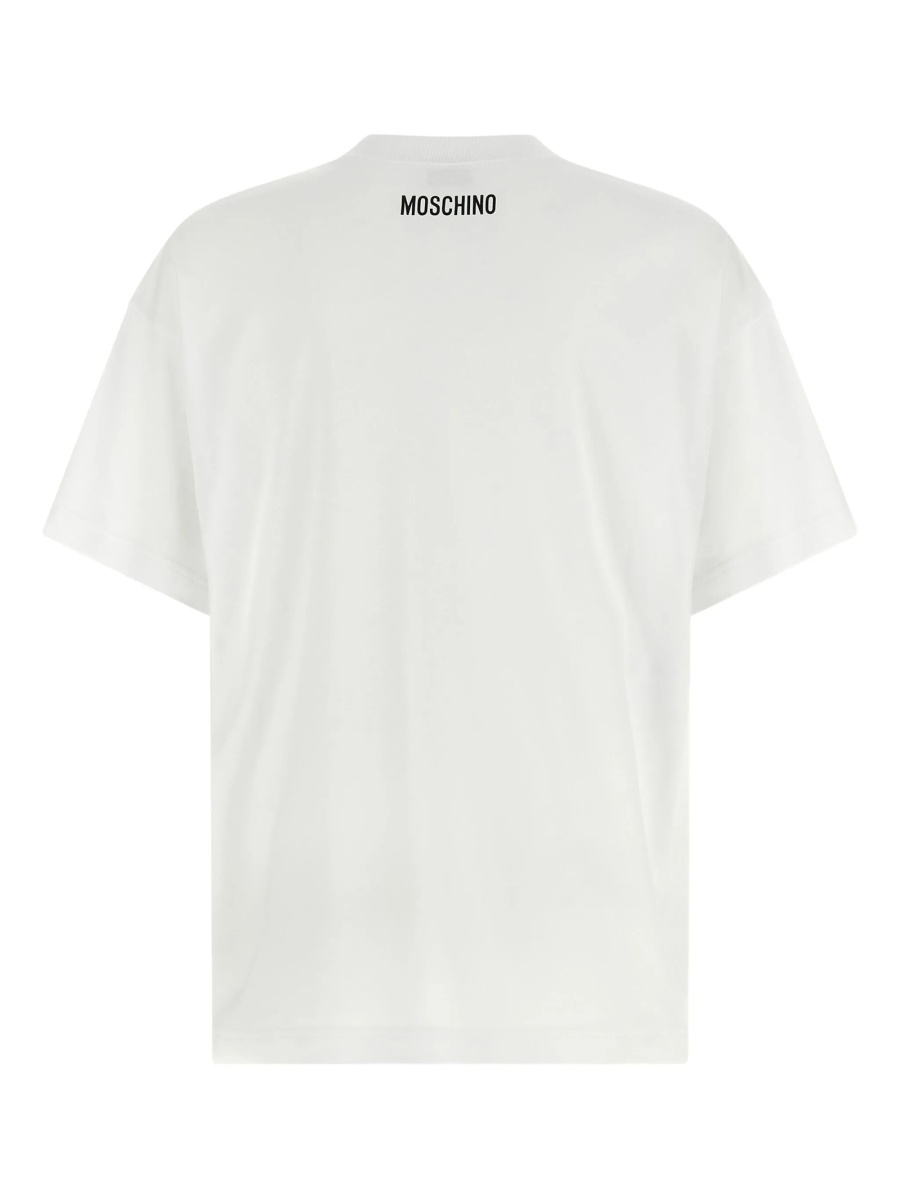 Tricou Moschino alb - Img 2