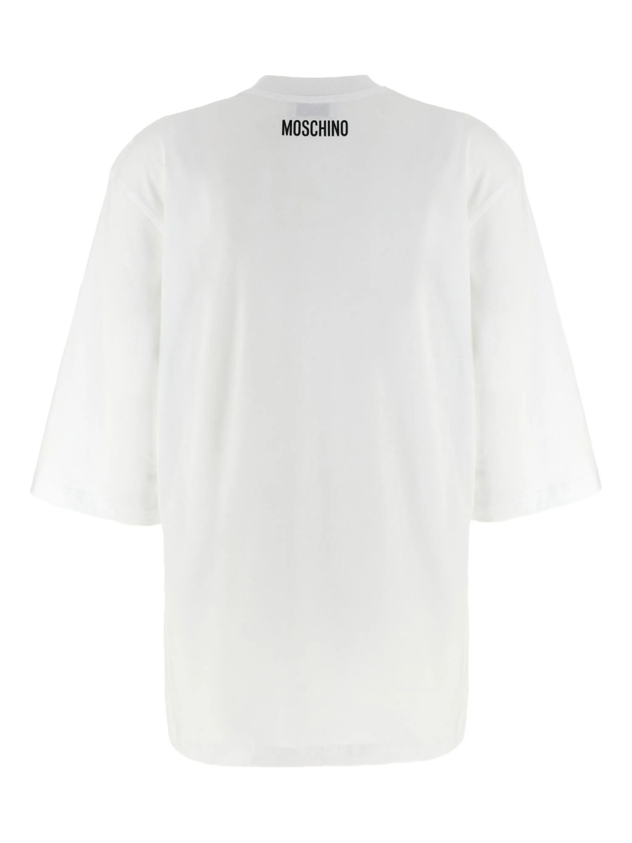 Tricou Moschino alb - Img 2