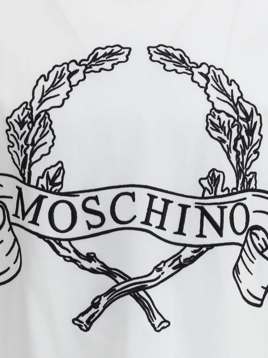 Tricou Moschino alb - Img 3