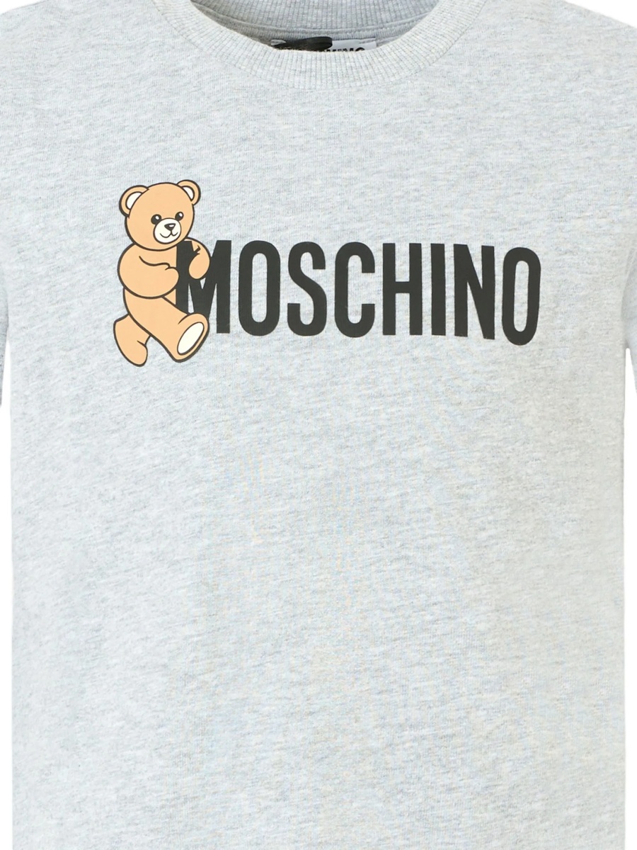 Tricou Moschino gri - Img 3