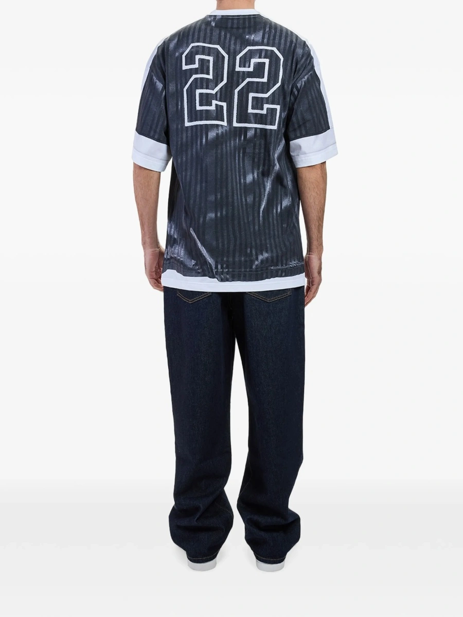 Tricou Moschino gri - Img 4