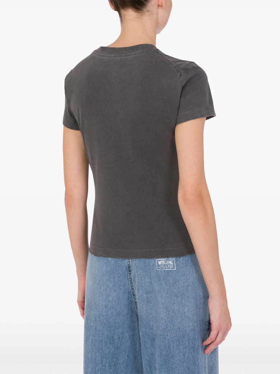 Tricou MOSCHINO JEANS gri - Img 3