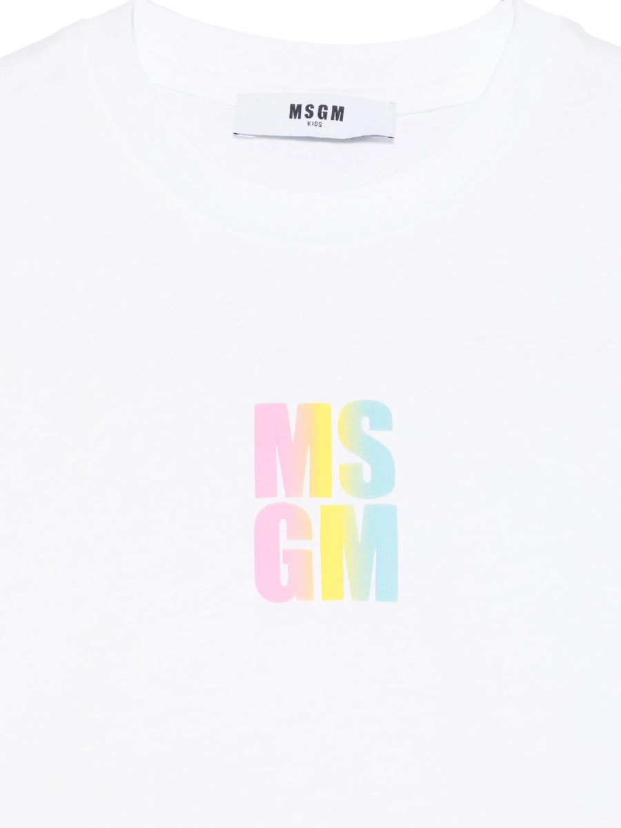 Tricou MSGM alb - Img 3