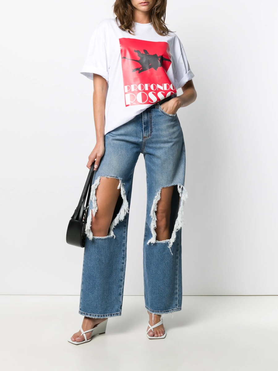 Tricou MSGM alb - Img 2
