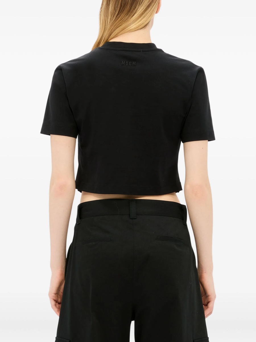 Tricou MSGM negru - Img 4