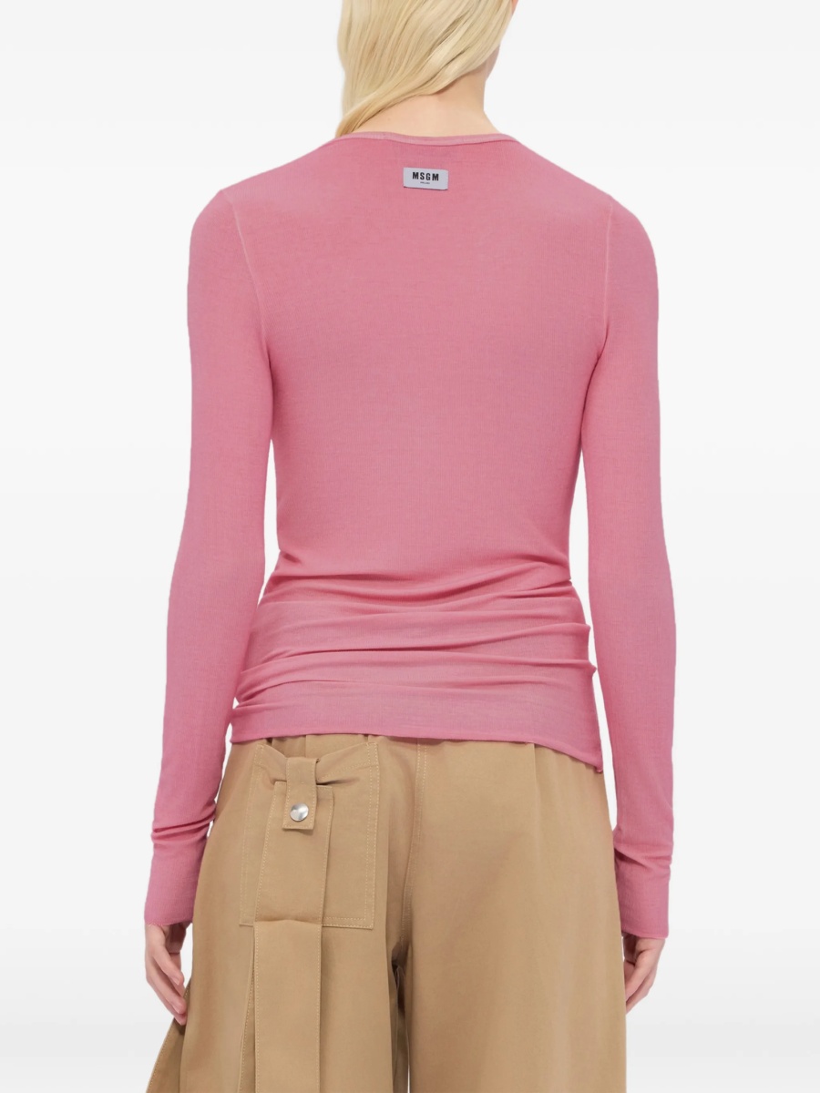 Tricou MSGM roz - Img 4