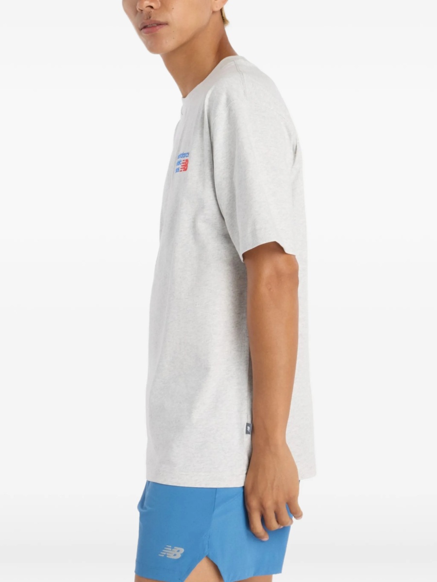 Tricou New Balance gri - Img 3