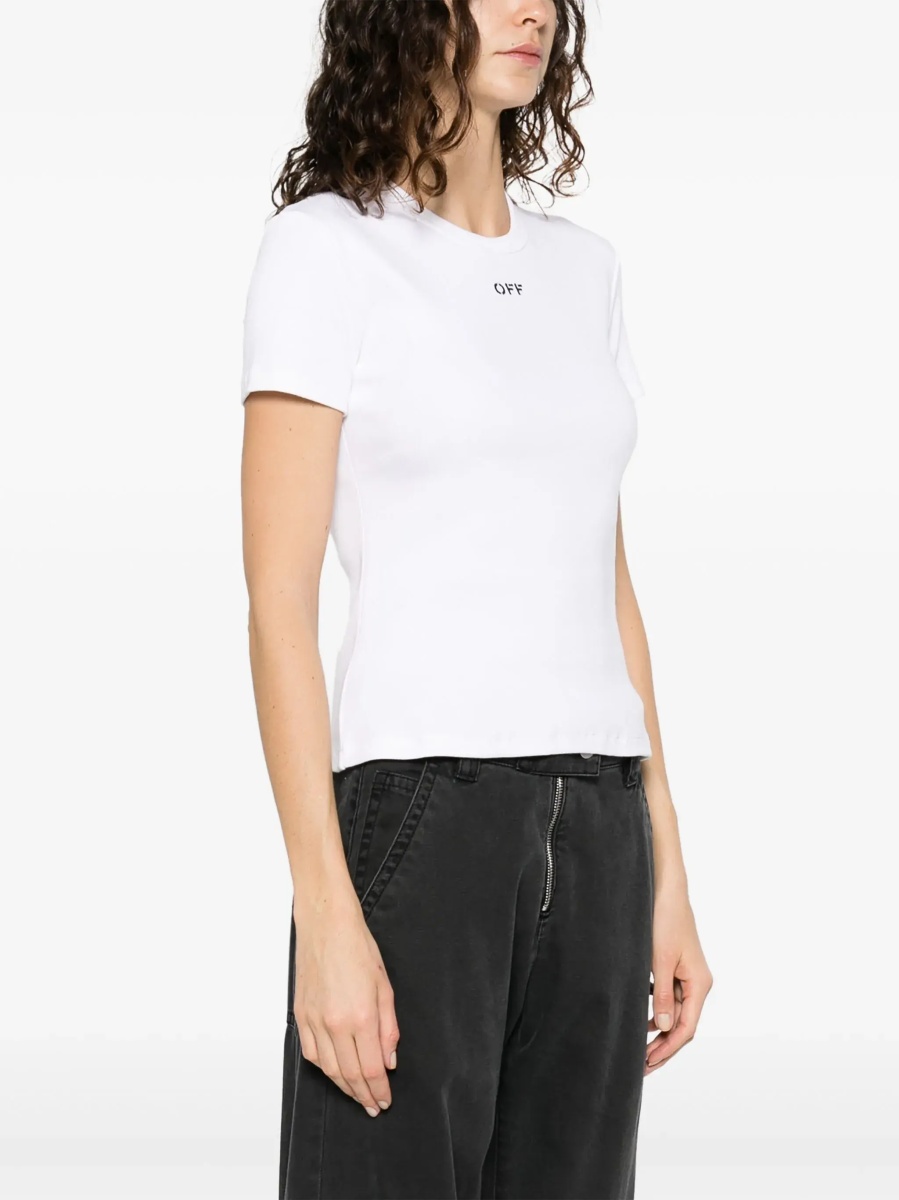 Tricou Off Stamp Rib Basic T-shirt - Img 3