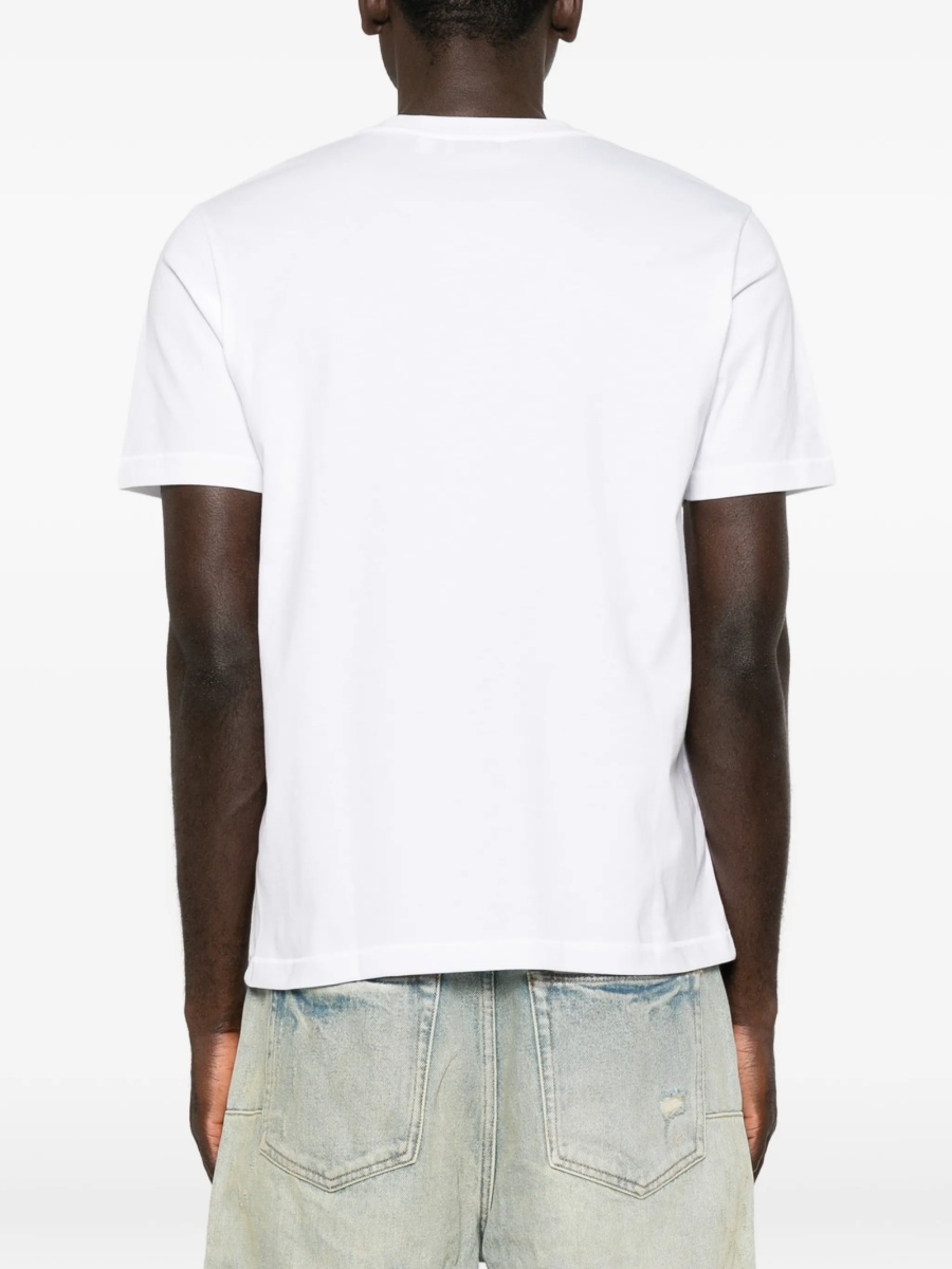 Tricou Off-White alb din bumbac - Img 4