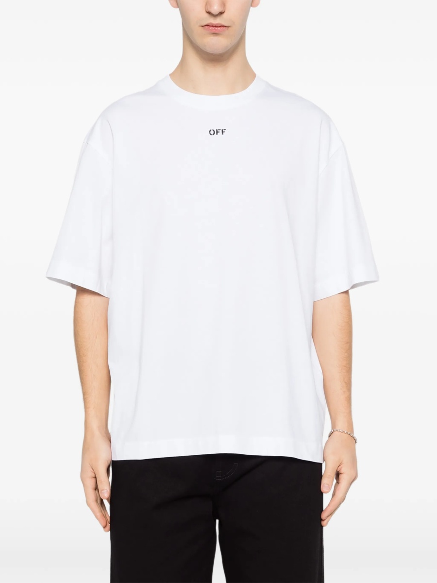 Tricou Off-White alb - Img 3