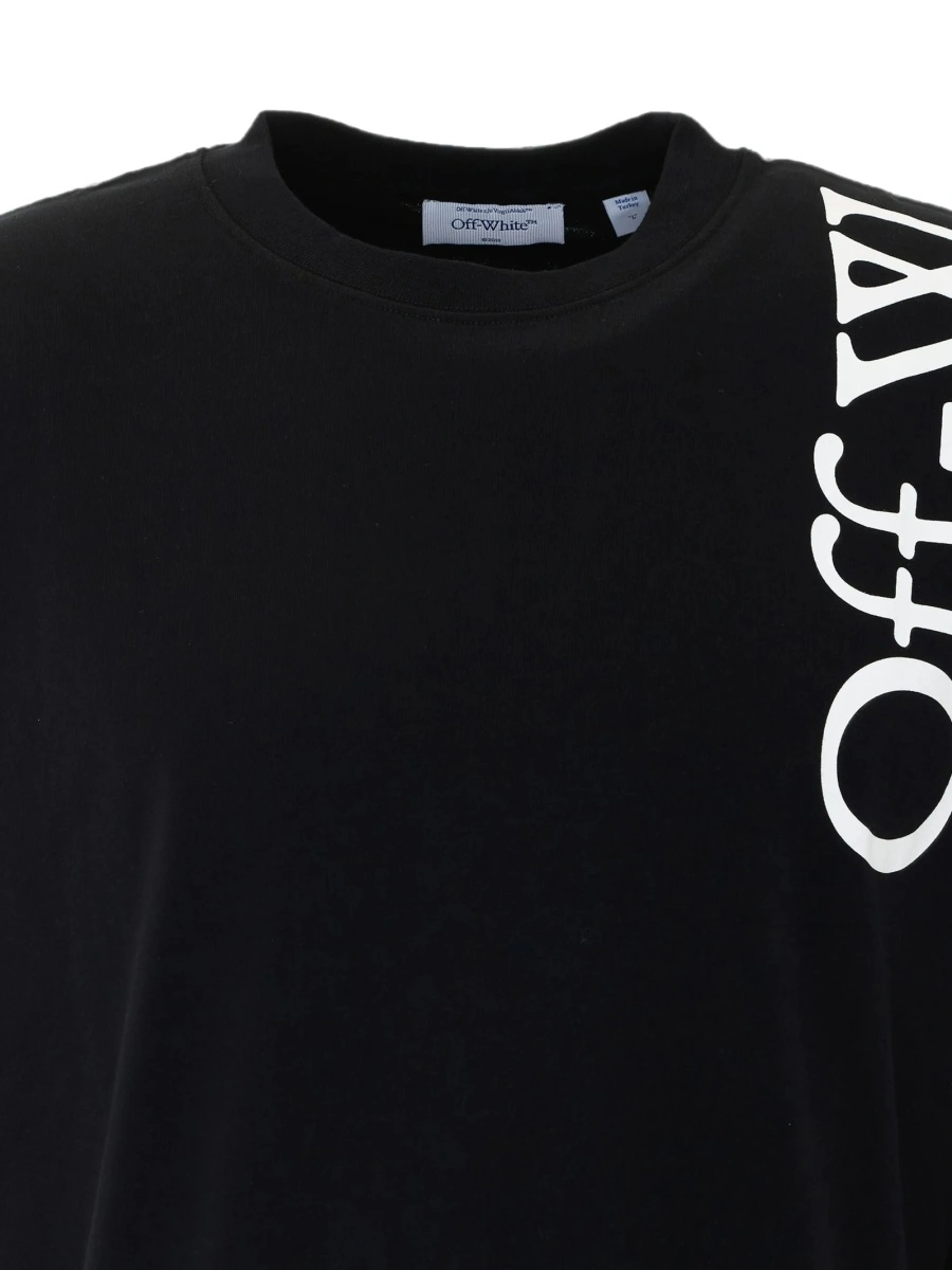 Tricou Off-White Bookish negru - Img 4