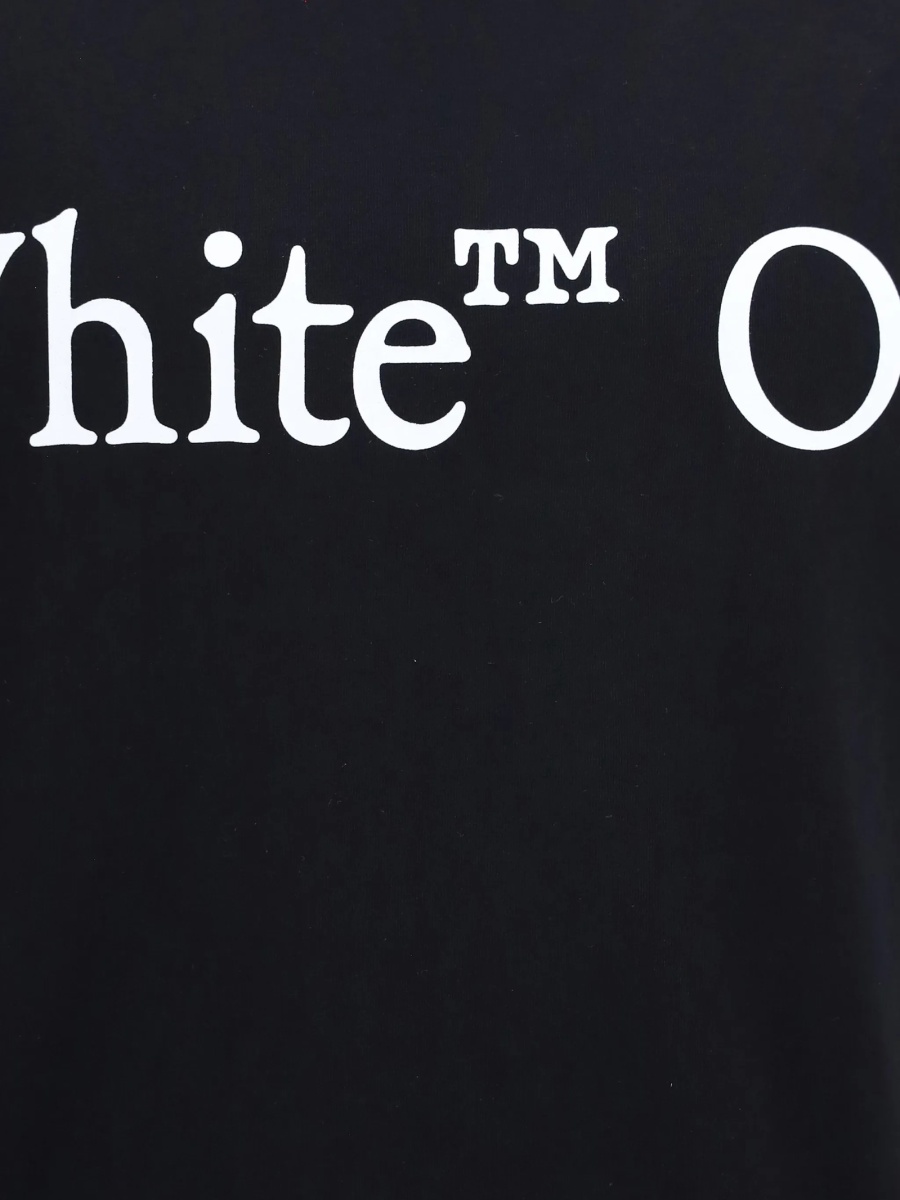 Tricou Off-White Bookish negru - Img 3