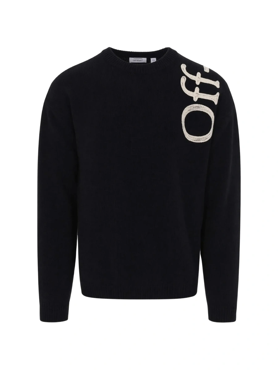 Tricou Off-White negru din bumbac - Img 6
