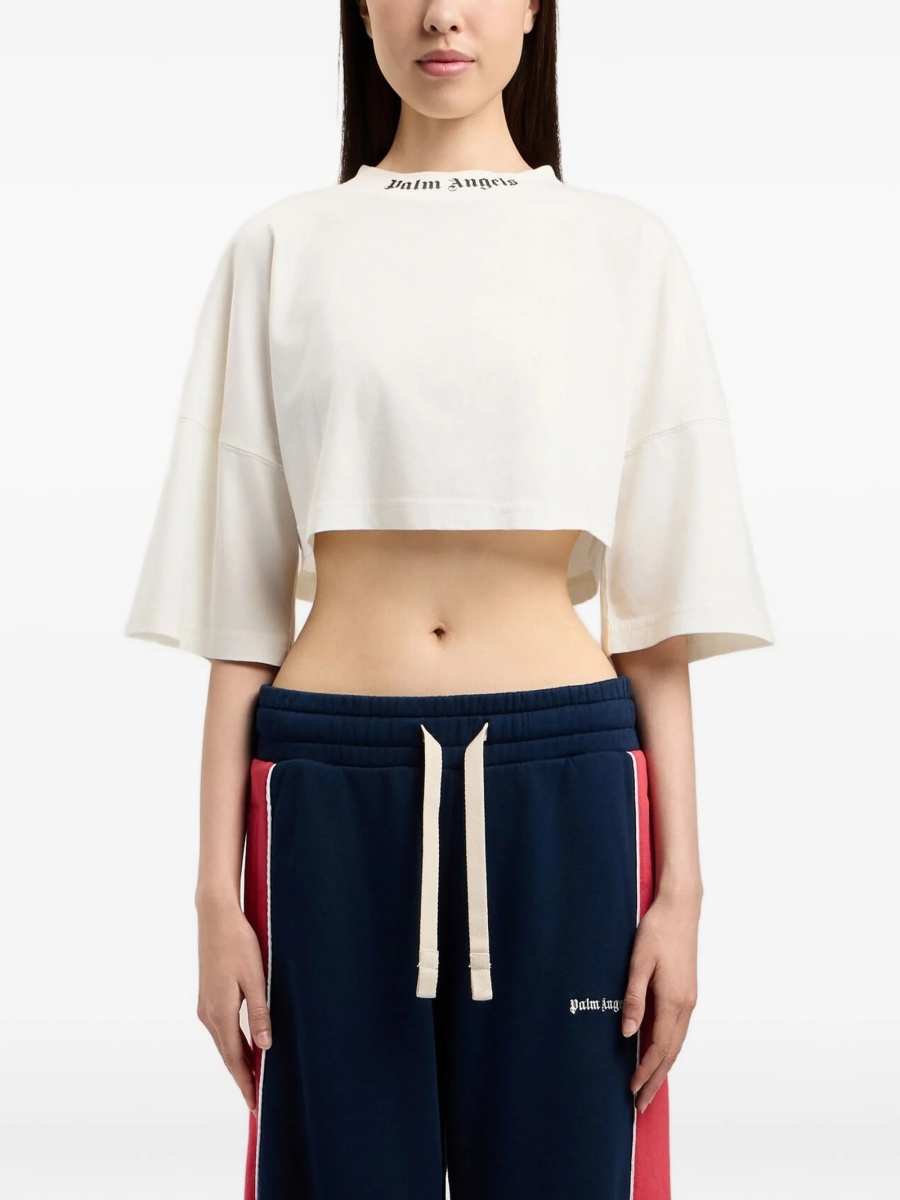 Tricou Palm Angels alb - Img 3