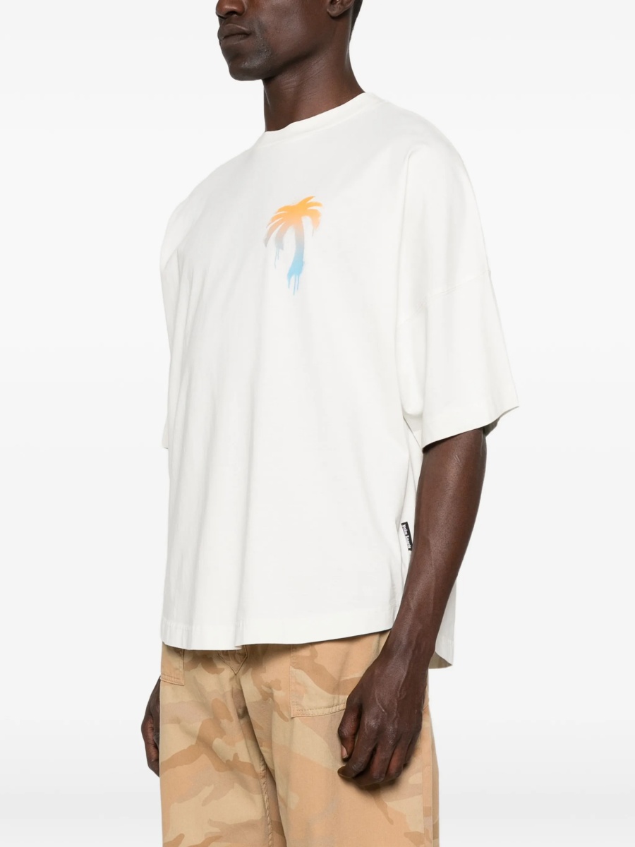 Tricou Palm Angels alb - Img 4
