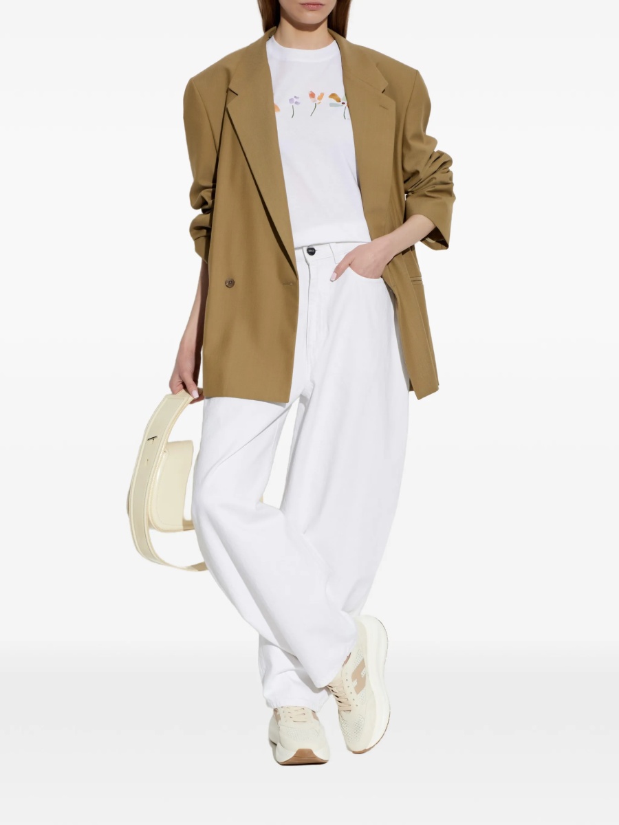 Tricou Paul Smith alb din bumbac - Img 2