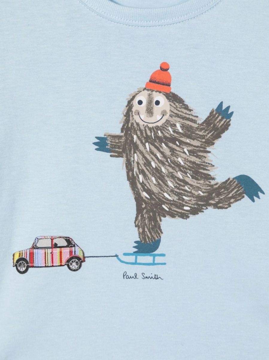 Tricou Paul Smith albastru - Img 3