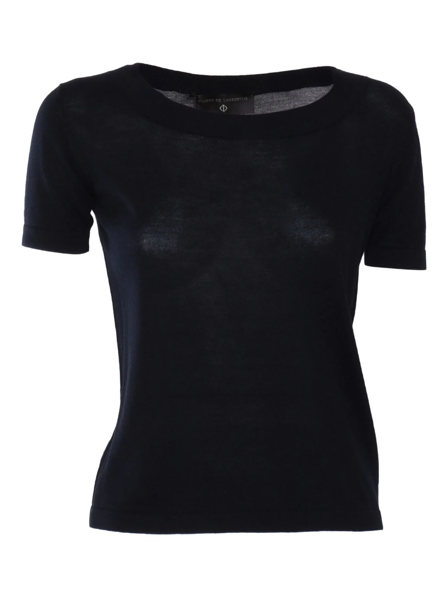 Tricou PHI BY FILIPPO DE LAURENTIIS negru - Img 4